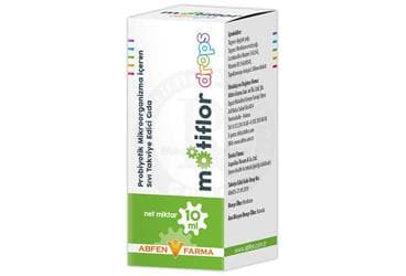 MOTIFLOR DROPS PROBIYOTIK DAMLA 10 ml şişe İlaç Görseli