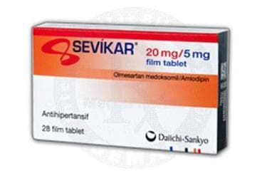SEVIKAR 20/5 MG 28 FILM TABLET İlaç Görseli