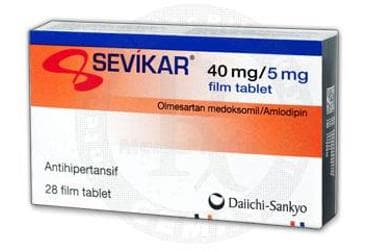 SEVIKAR 40/5 MG 28 FILM TABLET İlaç Görseli