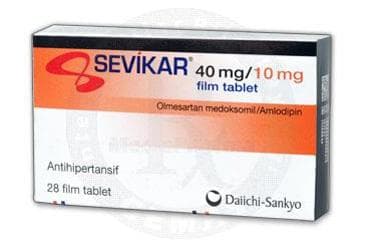 SEVIKAR 40/10 MG 28 FILM TABLET İlaç Görseli