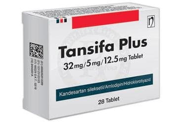 TANSIFA PLUS 32 MG/5 MG/12.5 MG TABLET (28 TABLET) İlaç Görseli