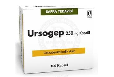 URSOGEP 250 MG KAPSUL (50 KAPSUL) İlaç Görseli