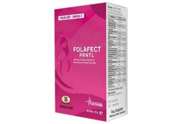 FOLAFECT PRNTL OMEGA 3 YUMUSAK KAPSUL 30 kapsül İlaç Görseli