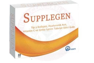 SUPPLEGEN TAKVIYE EDICI GIDA 30 tablet İlaç Görseli