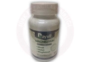 DAYVIT MAGNEZYUM ICEREN TAKVIYE EDICI GIDA TABLET 120 tablet İlaç Görseli