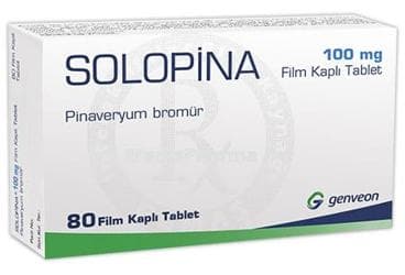 SOLOPINA 100 MG FILM KAPLI TABLET (80 TABLET) İlaç Görseli