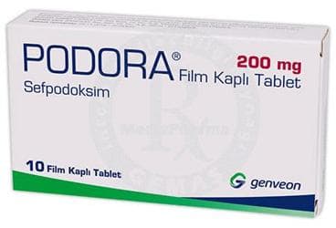 PODORA 200 MG FİLM KAPLI TABLET (10 TABLET) İlaç Görseli