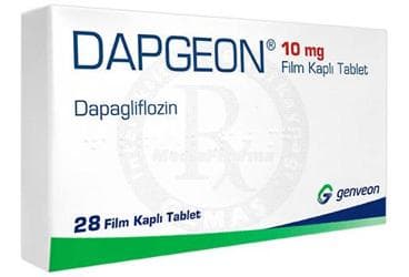 DAPGEON 10 MG FILM KAPLI TABLET (28 TB) İlaç Görseli