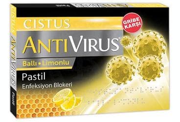 CISTUS ANTIVIRUS BALLI LIMONLU PASTIL 10 pastil İlaç Görseli