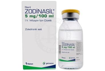 ZODINASIL 5MG/100 ML IV INFUZYON ICIN COZELTI İlaç Görseli