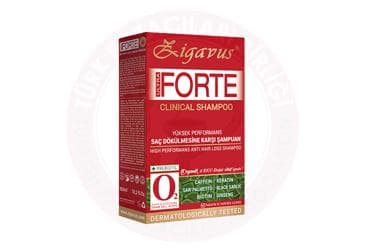 ZIGAVUS FORTE CLINICAL KURU/NORMAL SACLAR ICIN SAMPUAN 300 ml şişe İlaç Görseli