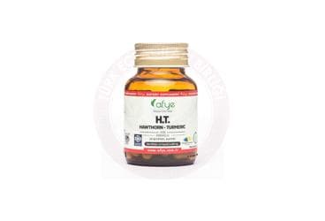 AFYE H.T. HAWTHORN - TURMERIC TAKVIYE EDICI GIDA BITKISEL KAPSUL 60 kapsül İlaç Görseli
