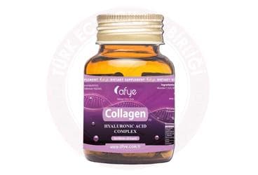 AFYE COLLAGEN HYALURONIC ACID COMPLEX TAKVIYE EDICI GIDA KAPSUL 60 kapsül İlaç Görseli