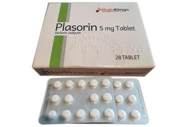 PLASORIN 5 MG TABLET İlaç Görseli