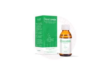 DEACOMIN OMEGA-3 MULTIVITAMIN VE MINERAL ICEREN TAKVIYE EDICI GIDA 150 ml şişe İlaç Görseli
