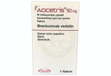 ADCETRIS 50 MG IV INFUZYONLUK COZELTI KONSANTRESI ICEREN FLAKON (1 FLAKON) İlaç Görseli