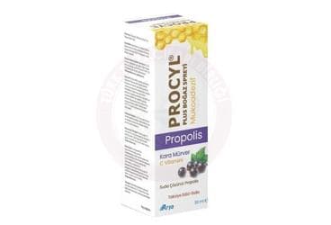 PROCYL PLUS PROPOLIS KARA MURVER BOGAZ SPREYI 30 ml şişe İlaç Görseli