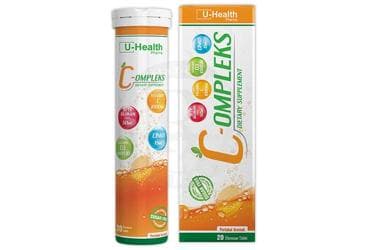 U-HEALTH C-OMPLEX EFERVESAN TABLET 20 tablet İlaç Görseli