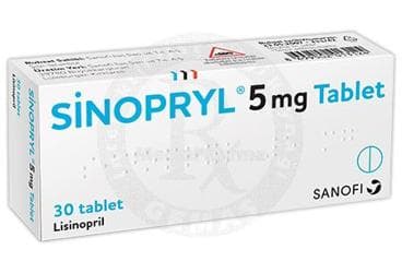 SINOPRYL 5 MG 30 TABLET İlaç Görseli