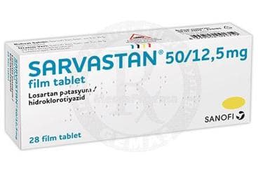SARVASTAN 50/12,5 MG 28 FILM TABLET İlaç Görseli
