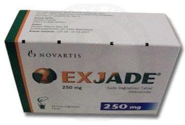 EXJADE 250 MG 28 ADET SUDA DAGILABILEN TABLET İlaç Görseli