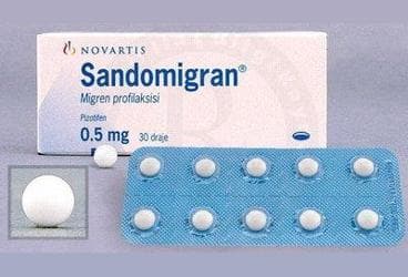 SANDOMIGRAN  0,5 MG 30 DRAJE İlaç Görseli