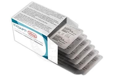 RYDAPT 25 MG YUMUSAK KAPSUL (112 KAPSUL) İlaç Görseli