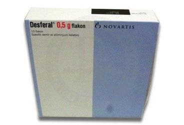 DESFERAL 500 MG 10 FLAKON İlaç Görseli