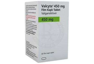 VALCYTE ROCHE 450 MG 60 FILM TABLET İlaç Görseli