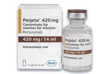 PERJETA 420 MG/14 ML IV KONSANTRE INFUZYON COZ. ICEREN 1 FLAKON İlaç Görseli