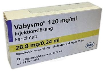 VABYSMO 6 MG/0,05 ML
INTRAVITREAL ENJEKSIYONLUK COZELTI (1 ADET) İlaç Görseli