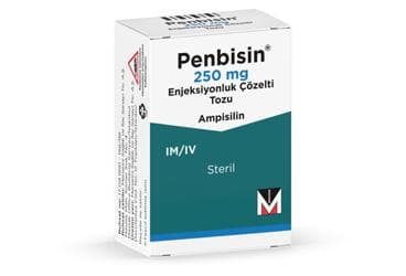 PENBISIN 250 MG ENJEKSIYONLUK COZELI TOZU (1 FLAKON) İlaç Görseli
