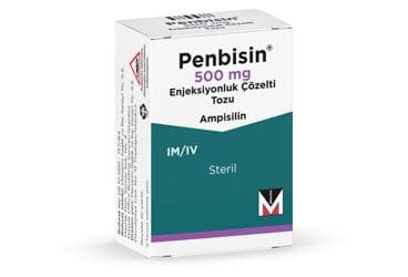 PENBISIN 500 MG ENJEKSIYONLUK COZELI TOZU (1 FLAKON) İlaç Görseli
