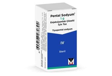 PENTAL SODYUM 1 G ENJEKSIYONLUK COZELTI ICIN TOZ (1 FLAKON) İlaç Görseli