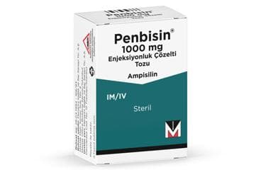 PENBISIN 1000 MG ENJEKSIYONLUK COZELI TOZU (1 FLAKON) İlaç Görseli