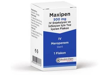 MAXIPEN 500 MG IV ENJEKSIYON VE INFUZYON ICIN TOZ ICEREN 1 FLAKON İlaç Görseli