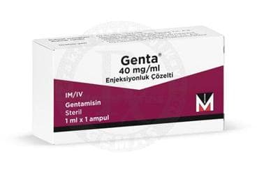 GENTA 40 MG/ML ENJEKSIYONLUK COZELTI İlaç Görseli