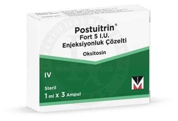 POSTUITRIN FORT 5 IU ENJEKSIYONLUK COZELTI (3 AMPUL) İlaç Görseli