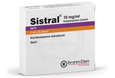 SISTRAL 10 MG/ML ENJEKSIYONLUK COZELTI  6 AMPUL İlaç Görseli