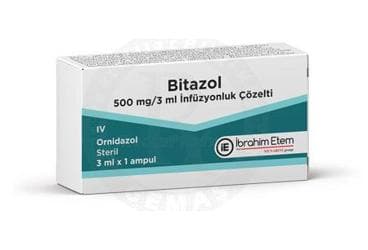 BITAZOL 500 MG/3 ML INFUZYONLUK COZELTI (1 AMPUL) İlaç Görseli