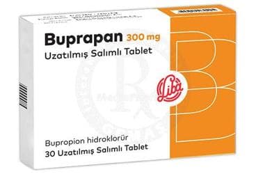 BUPRAPAN 300 MG UZATILMIS SALIMLI TABLET (30 TABLET) İlaç Görseli