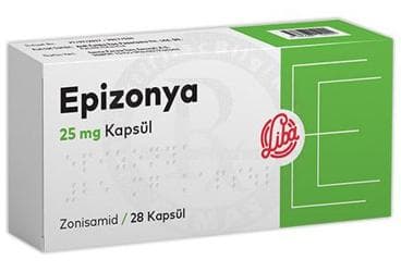 EPIZONYA 25 MG KAPSUL (28 KAPSUL) İlaç Görseli