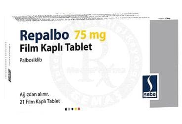 REPALBO 75 MG FILM KAPLI TABLET (21 FILM KAPLI TABLET) İlaç Görseli