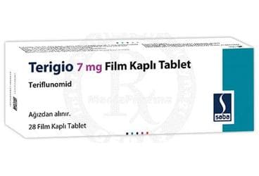 TERIGIO 7 MG 28 FILM KAPLI TABLET İlaç Görseli