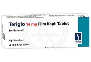 TERIGIO 14 MG FILM KAPLI TABLET (28 TABLET) İlaç Görseli