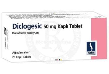 DICLOGESIC 50 MG KAPLI TABLET (20 TABLET) İlaç Görseli