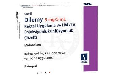 DILEMY 5 MG/5 ML IM/IV ENJEKSIYONLUK/INFUZYONLUK COZELTI (5 AMPUL) İlaç Görseli