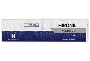 HIRONIL % 0,445 JEL (40 GR) İlaç Görseli
