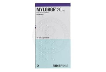 MYLORGE 20 MG FILM KAPLI TABLET (60 ADET) İlaç Görseli