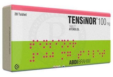 TENSINOR 100 MG 28 TABLET İlaç Görseli